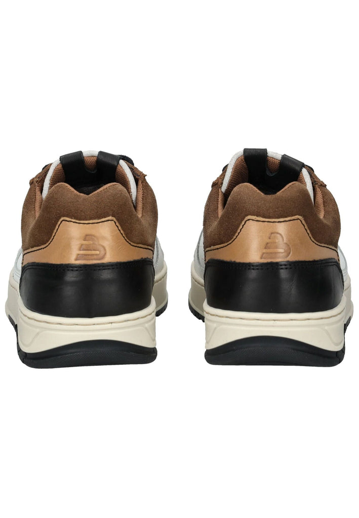 Bullboxer Sneaker Leder Weiß/Braun
