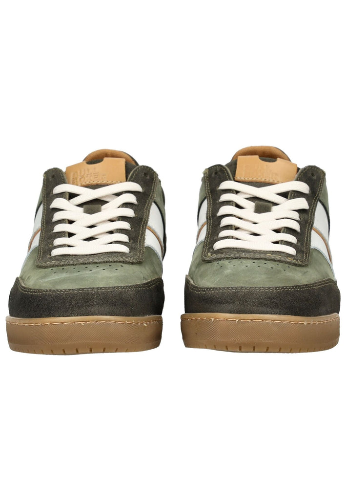 Bullboxer Sneaker Leder Weiß/Grün