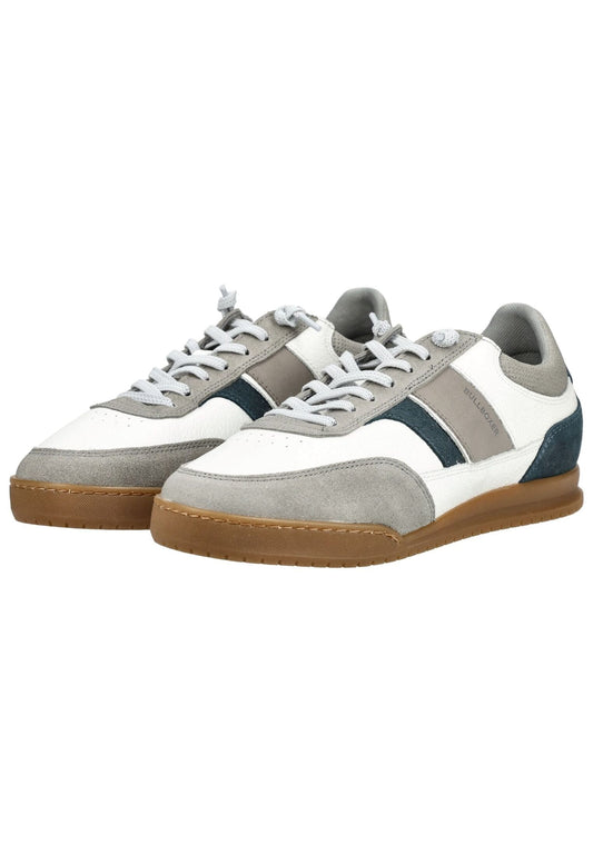 Bullboxer Sneaker Leder Weiß/Navy