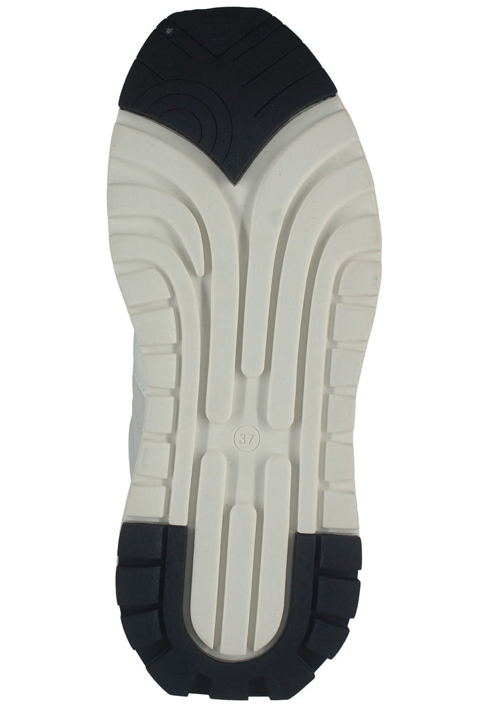 Bullboxer Sneaker Lederimitat/Textil Grau/Weiß