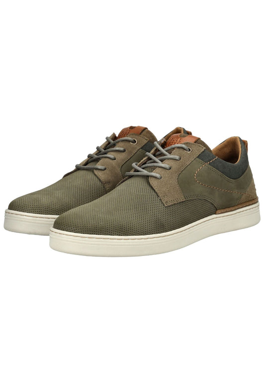 Bullboxer Sneaker Veloursleder Khaki