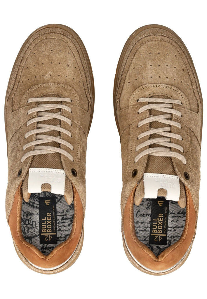 Bullboxer Sneaker Veloursleder Sand