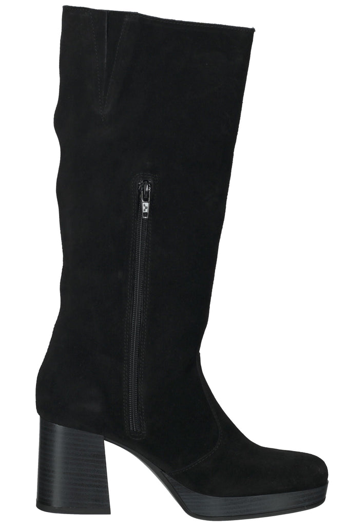 Bullboxer Stiefel Veloursleder Schwarz