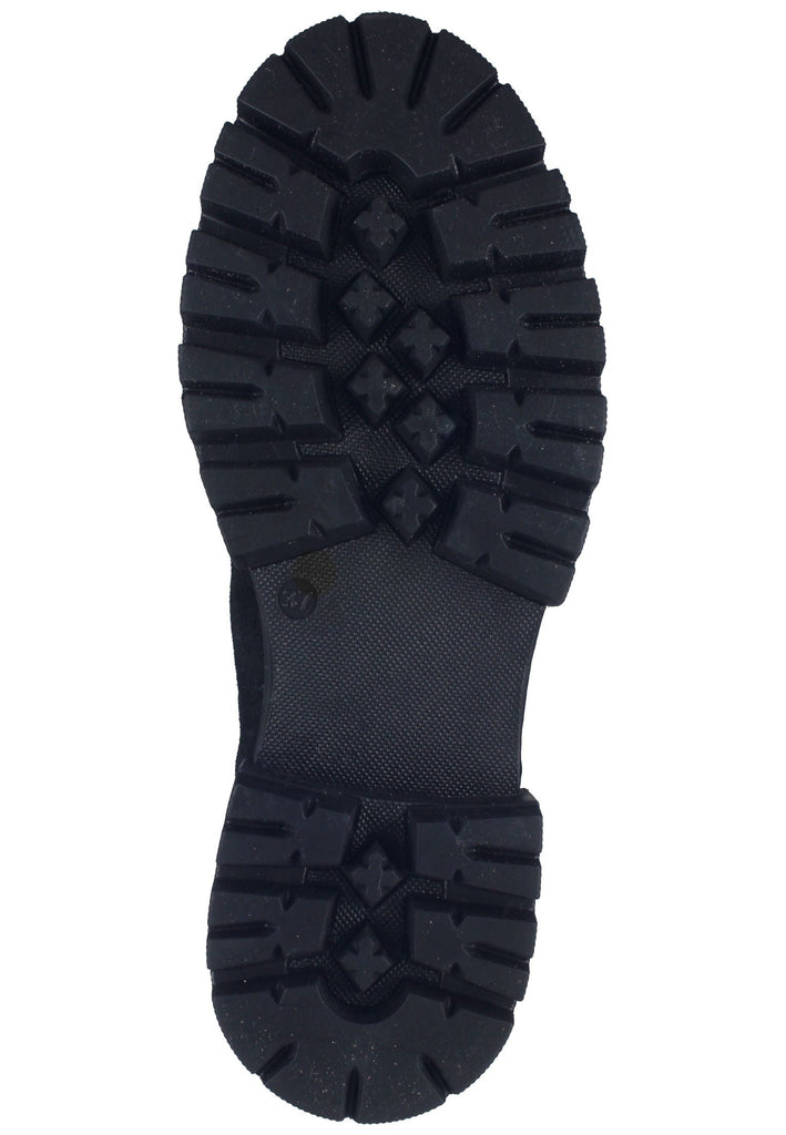 Bullboxer Stiefel Veloursleder/Textil Schwarz