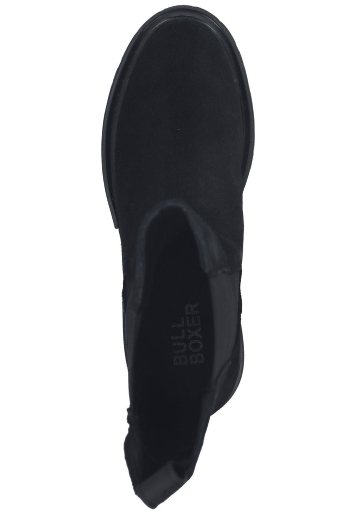 Bullboxer Stiefel Veloursleder/Textil Schwarz