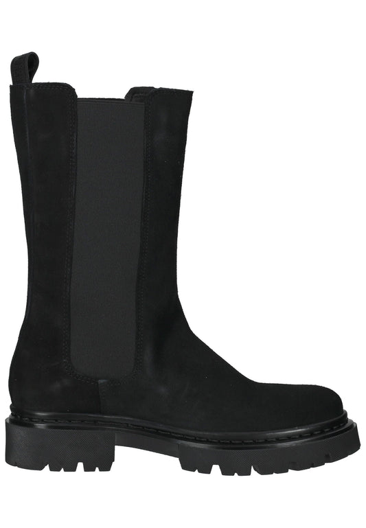 Bullboxer Stiefel Veloursleder/Textil Schwarz