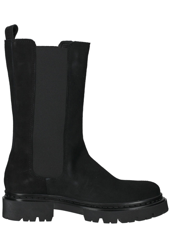 Bullboxer Stiefel Veloursleder/Textil Schwarz