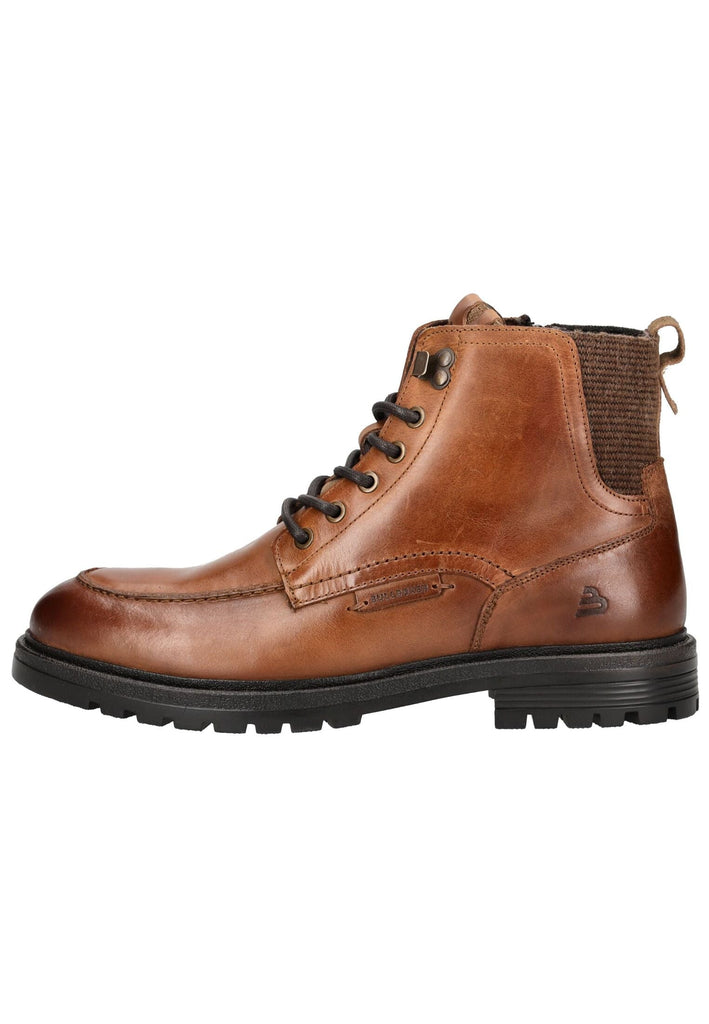 Bullboxer Stiefelette Glattleder Cognac