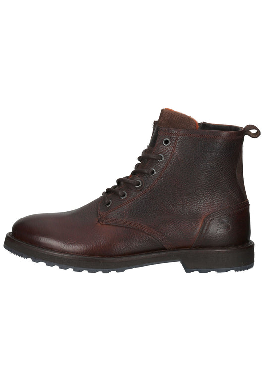 Bullboxer Stiefelette Leder Braun Warmfutter