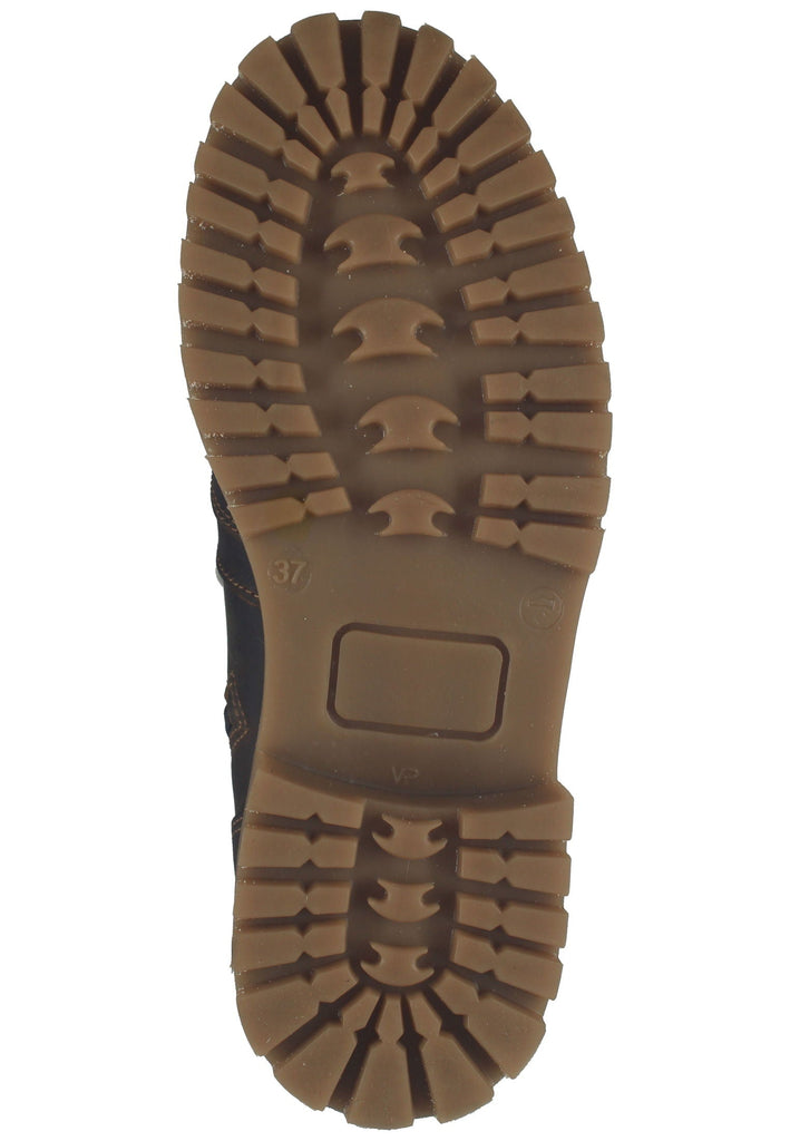 Bullboxer Stiefelette Leder Cognac Warmfutter