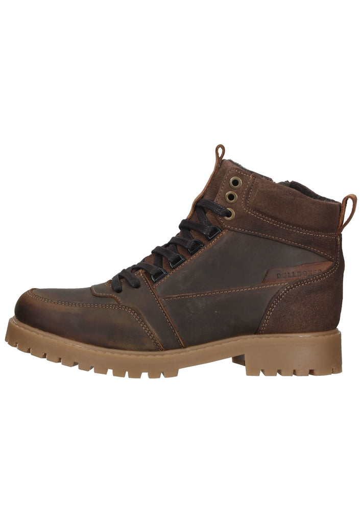 Bullboxer Stiefelette Leder Cognac Warmfutter