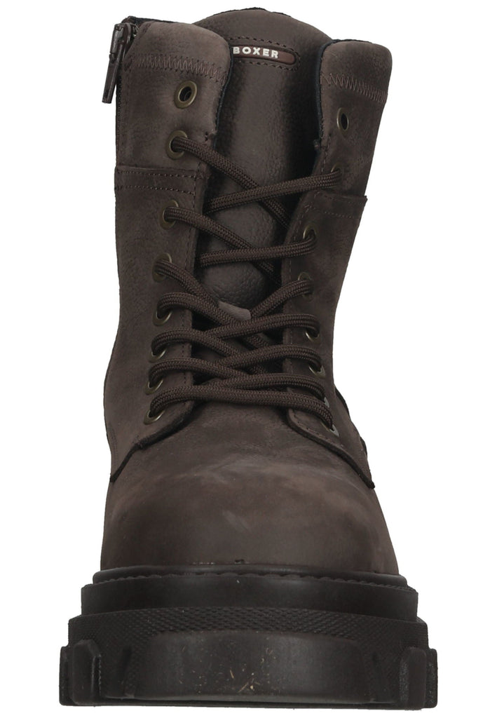 Bullboxer Stiefelette Leder Dunkelbraun