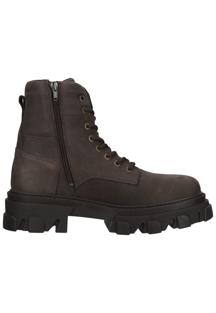 Bullboxer Stiefelette Leder Dunkelbraun