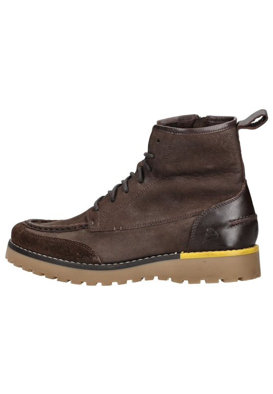 Bullboxer Stiefelette Leder Dunkelbraun