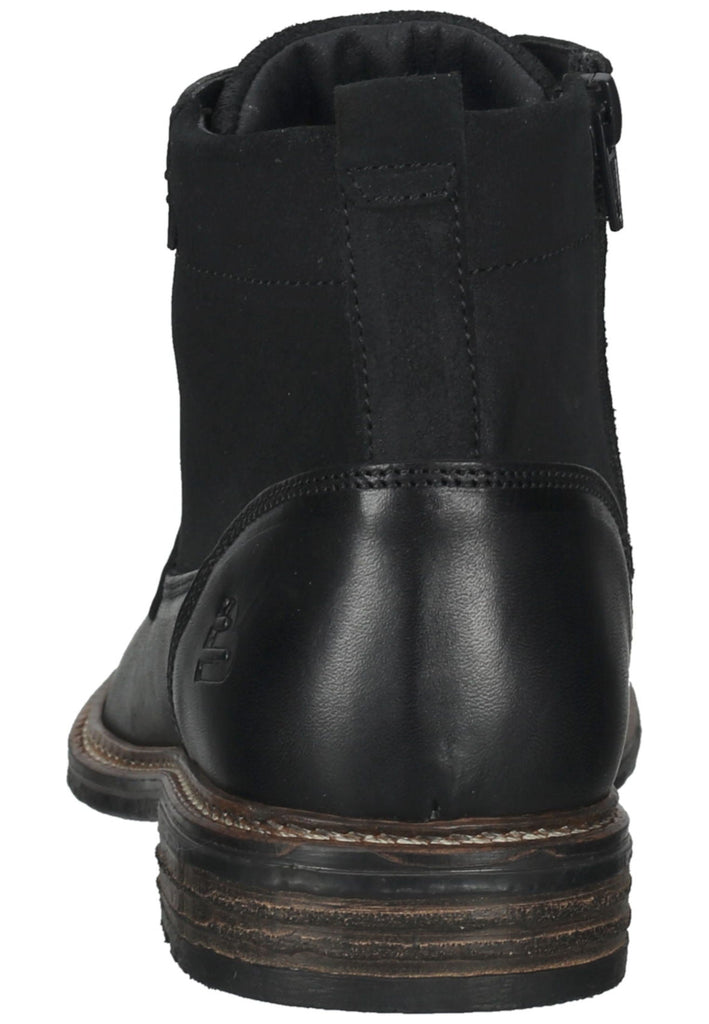 Bullboxer Stiefelette Leder Schwarz