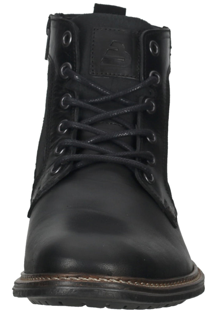 Bullboxer Stiefelette Leder Schwarz