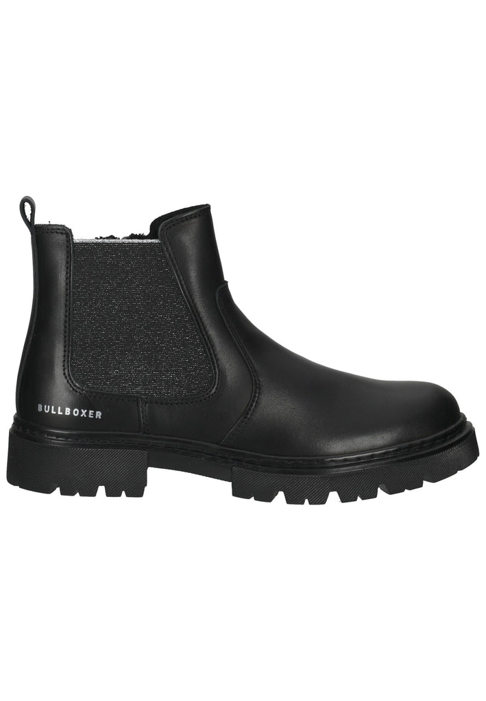 Bullboxer Stiefelette Leder Schwarz