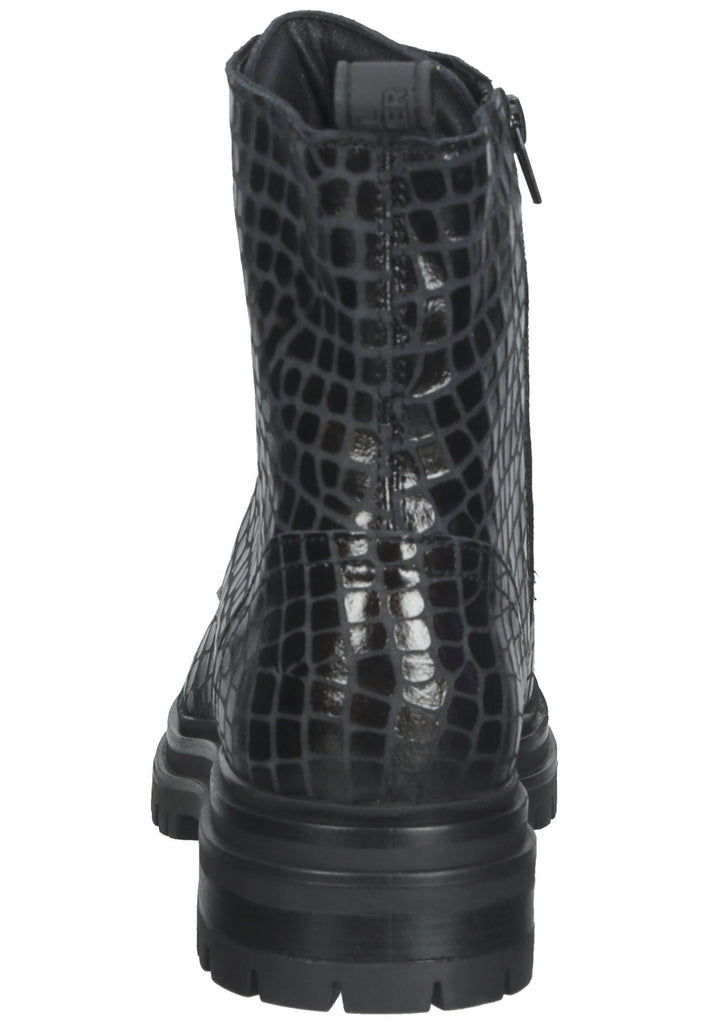 Bullboxer Stiefelette Leder Schwarz