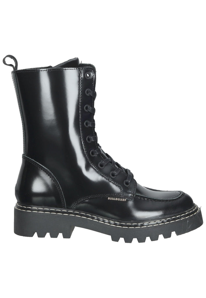 Bullboxer Stiefelette Leder Schwarz