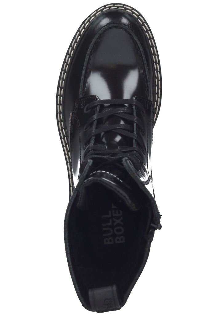 Bullboxer Stiefelette Leder Schwarz