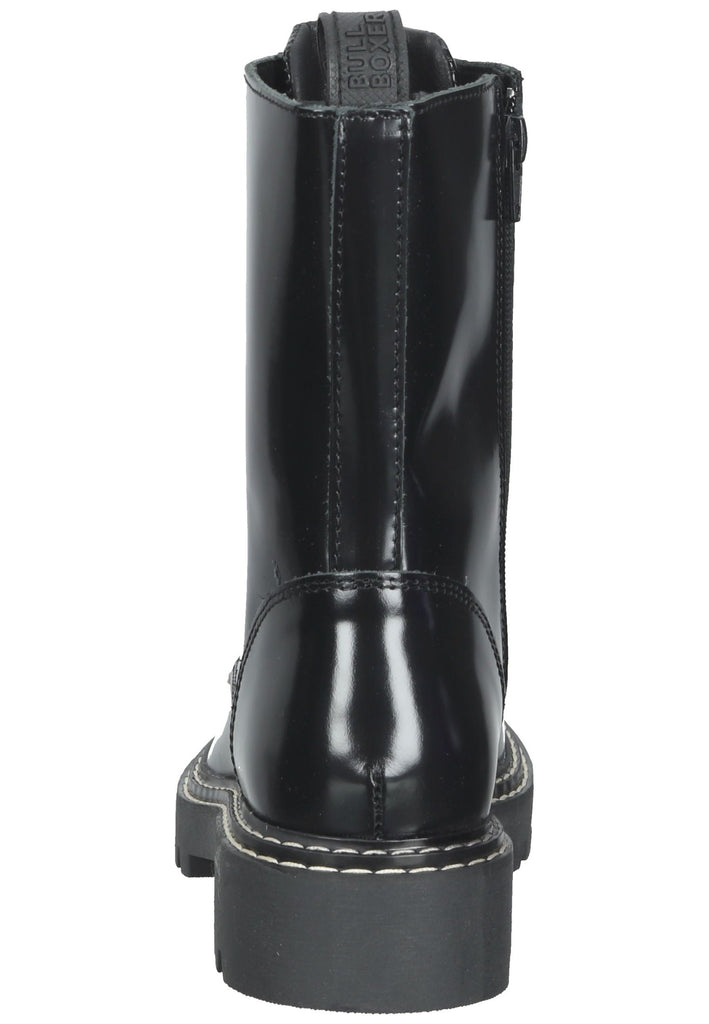 Bullboxer Stiefelette Leder Schwarz