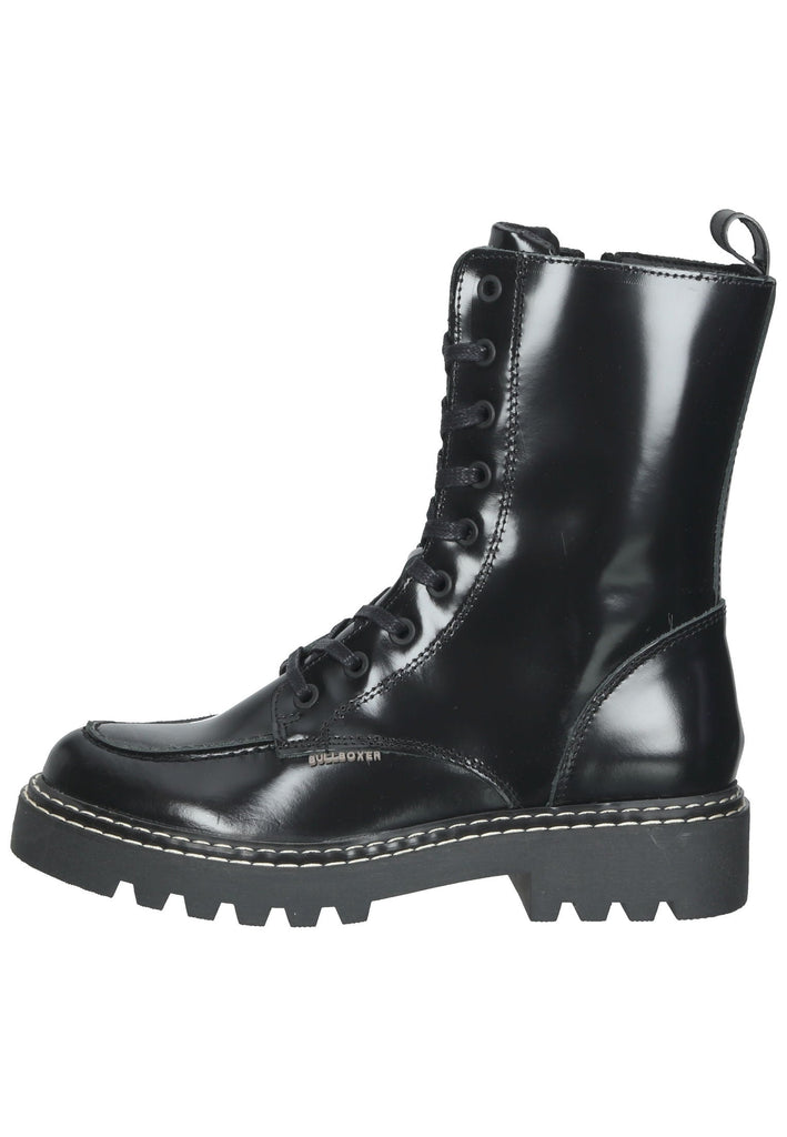 Bullboxer Stiefelette Leder Schwarz