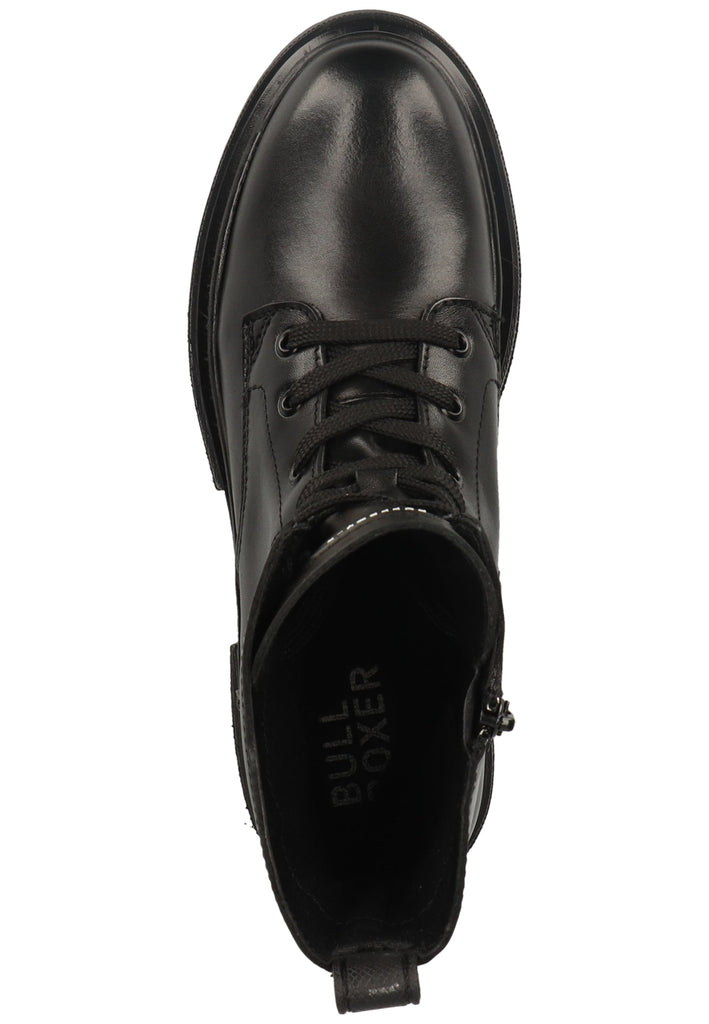 Bullboxer Stiefelette Leder Schwarz