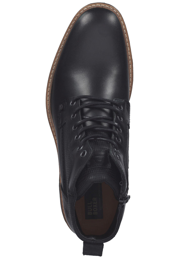 Bullboxer Stiefelette Leder Schwarz