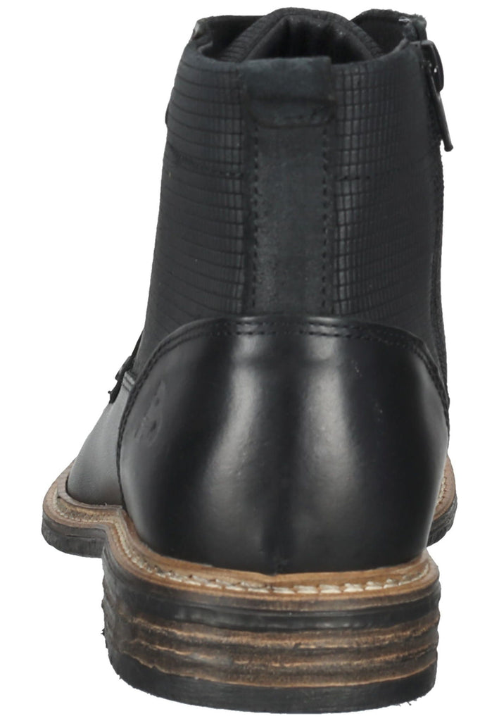 Bullboxer Stiefelette Leder Schwarz