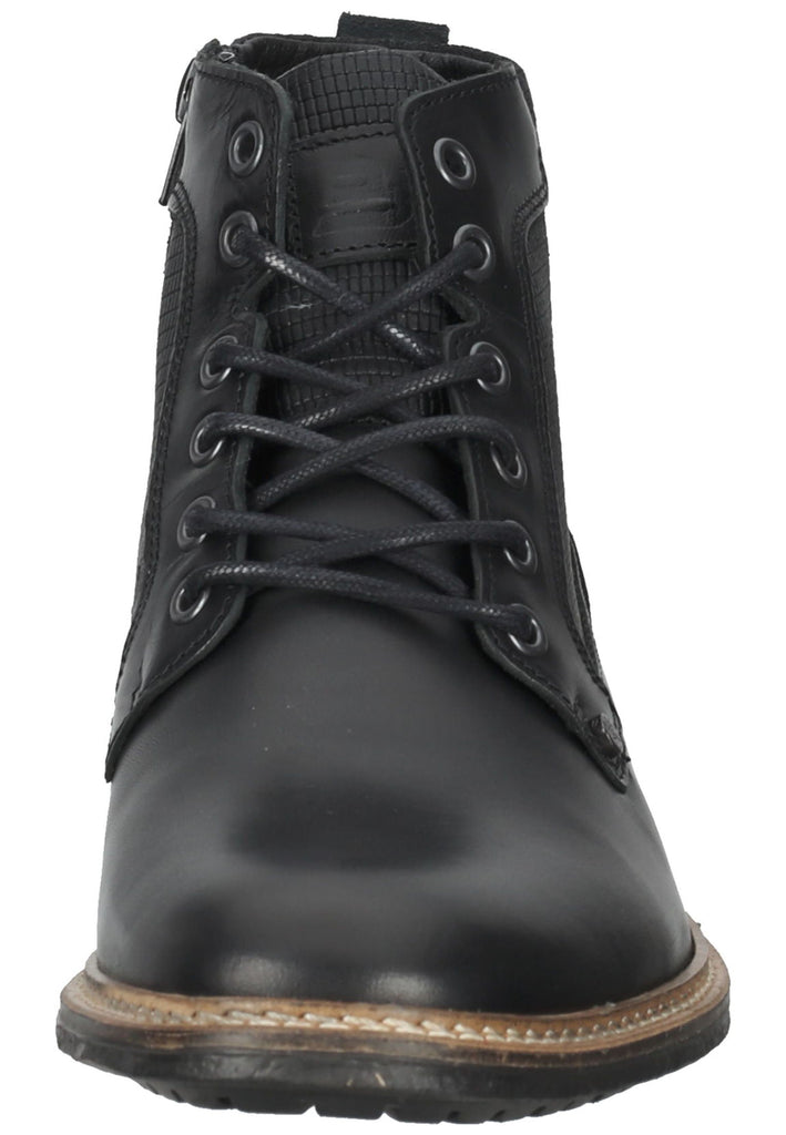 Bullboxer Stiefelette Leder Schwarz