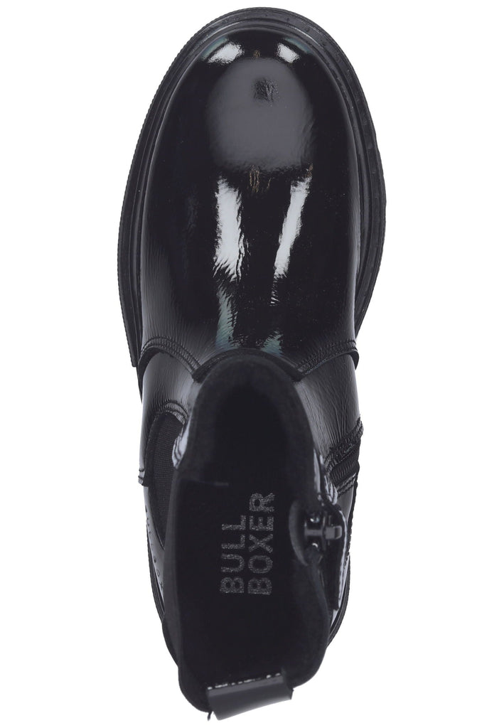Bullboxer Stiefelette Leder Schwarz