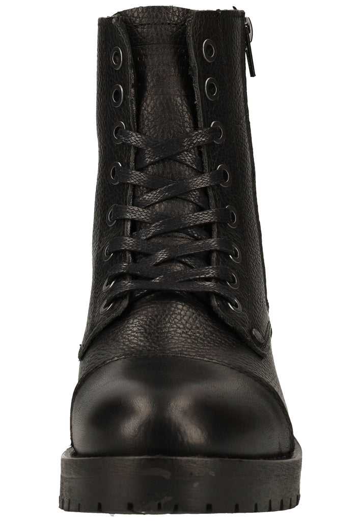 Bullboxer Stiefelette Leder Schwarz