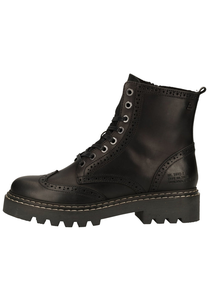 Bullboxer Stiefelette Leder Schwarz