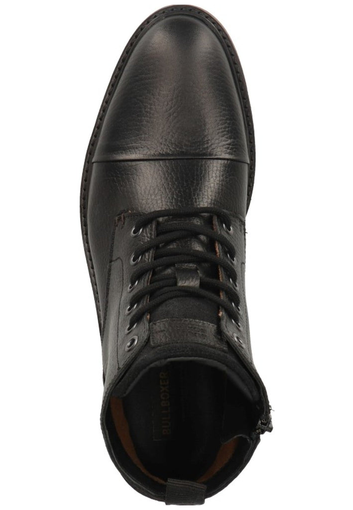 Bullboxer Stiefelette Leder Schwarz