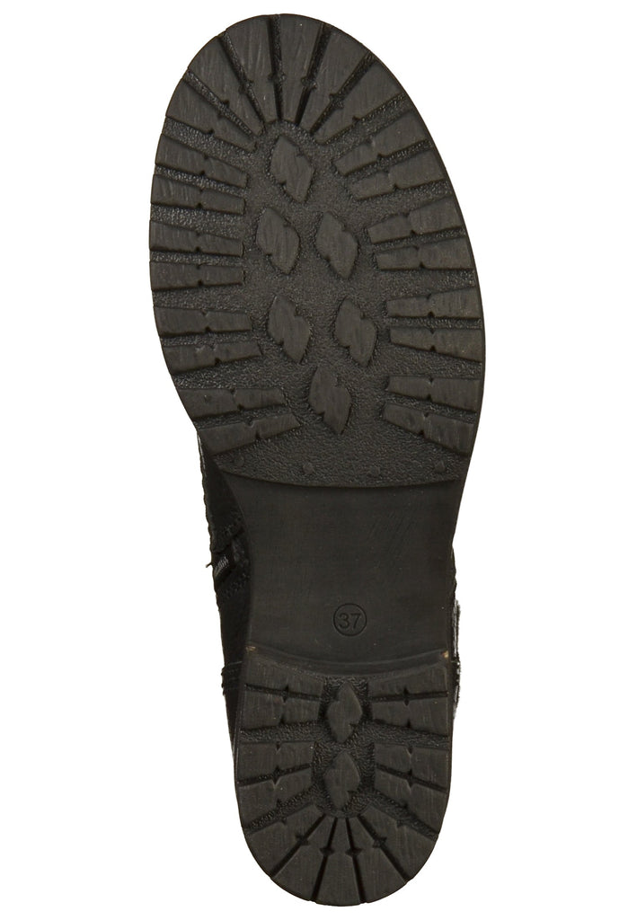 Bullboxer Stiefelette Leder Schwarz