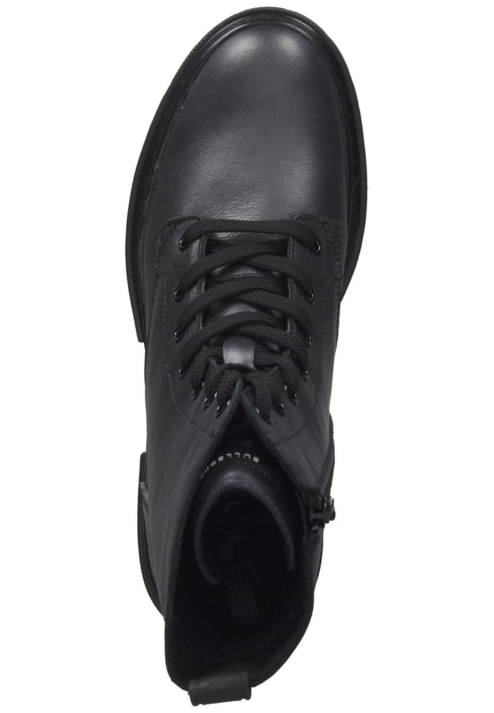 Bullboxer Stiefelette Leder Schwarz/Schwarz