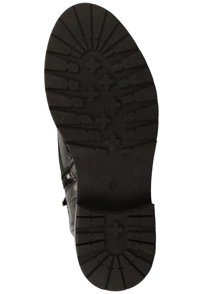 Bullboxer Stiefelette Leder Schwarz Str.