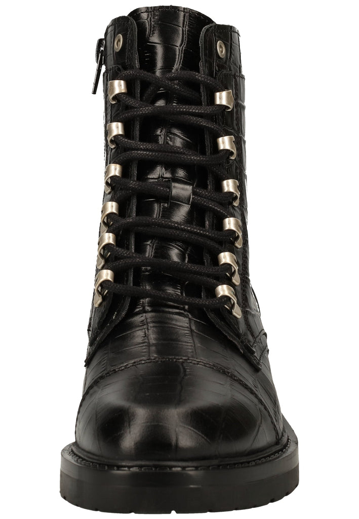 Bullboxer Stiefelette Leder Schwarz Str.