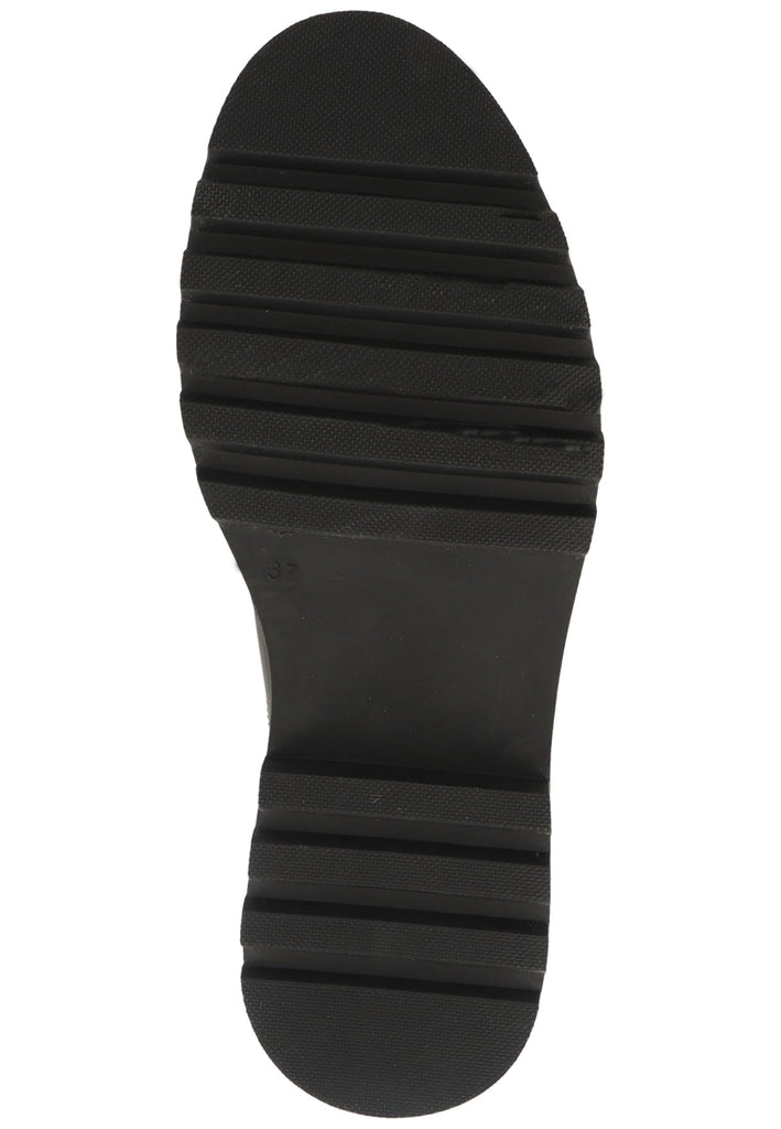 Bullboxer Stiefelette Leder Schwarz Warmfutter