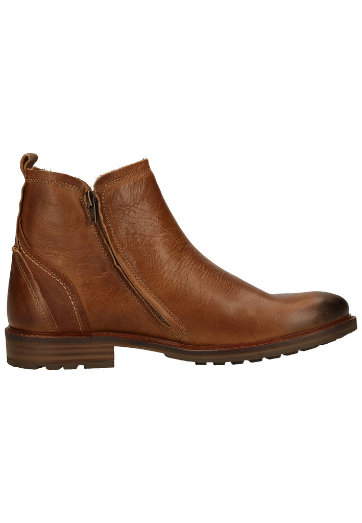 Bullboxer Stiefelette Leder Tan