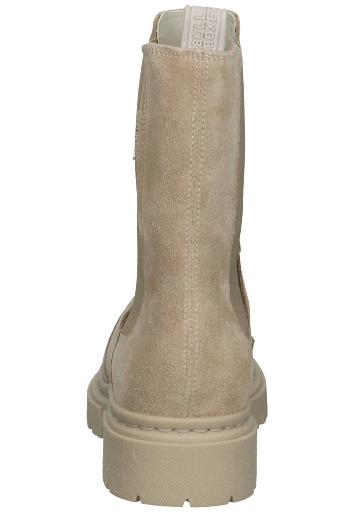 Bullboxer Stiefelette Leder/Textil Beige