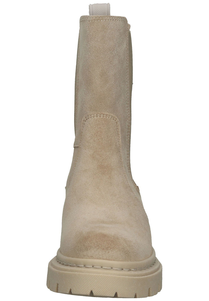 Bullboxer Stiefelette Leder/Textil Beige