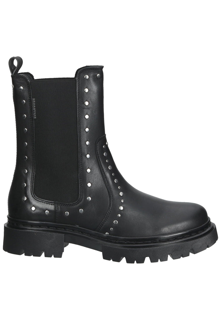 Bullboxer Stiefelette Leder/Textil Black