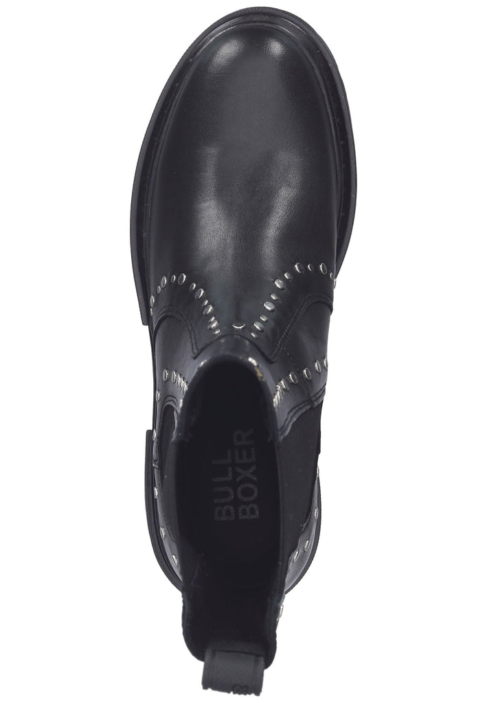 Bullboxer Stiefelette Leder/Textil Black