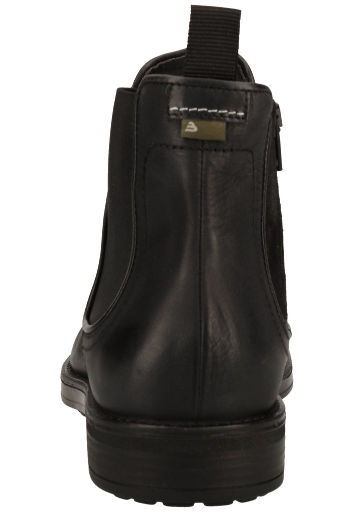 Bullboxer Stiefelette Leder/Textil Black