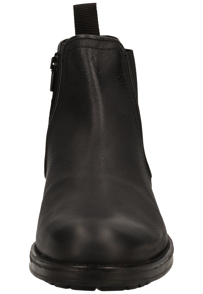 Bullboxer Stiefelette Leder/Textil Black