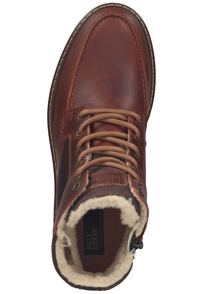 Bullboxer Stiefelette Leder/Textil Braun