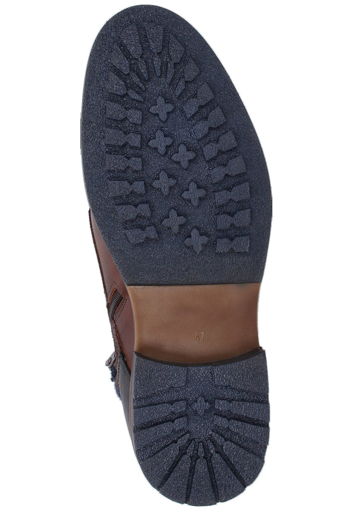 Bullboxer Stiefelette Leder/Textil Braun