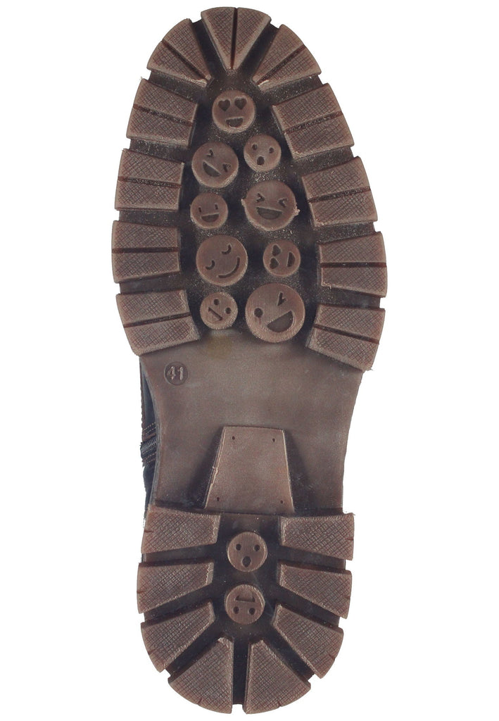 Bullboxer Stiefelette Leder/Textil Braun