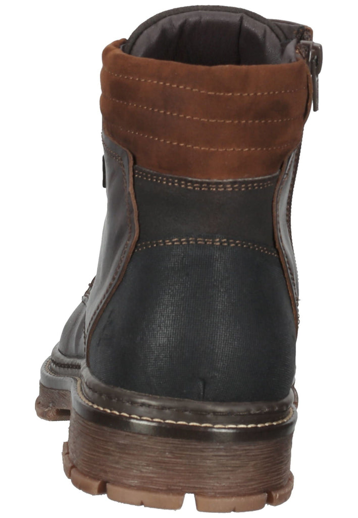 Bullboxer Stiefelette Leder/Textil Braun